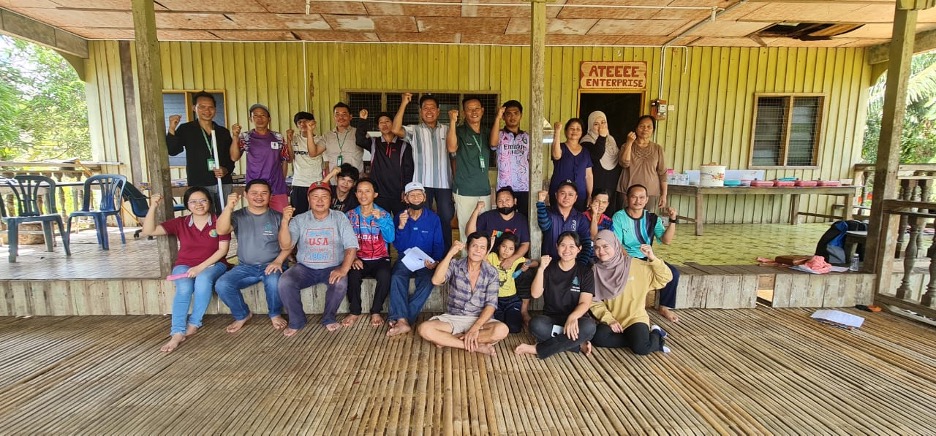 Smallholder training in Kampung Mananam, Tongod, Sabah